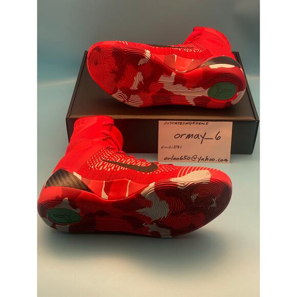 Kobe 9 Elite Protro \'Christmas\' 2024 m8 w9.5 main image 9